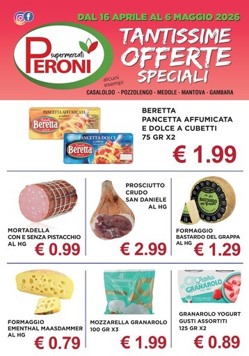Supermercati Peroni - Tantissime offerte speciali
