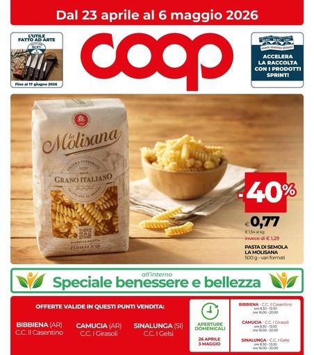 Coop - DAL 23 APRILE AL 6 MAGGIO 2026