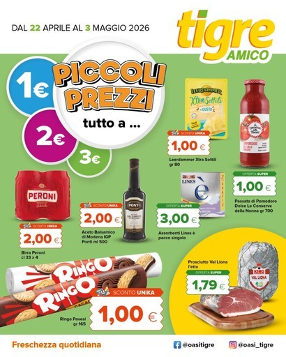Volantino Tigre Amico
