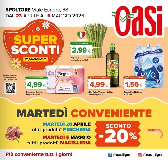 Oasi - Super sconti