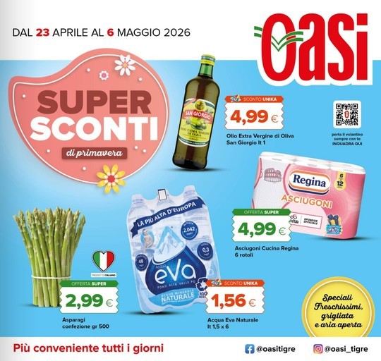 Oasi - Super sconti