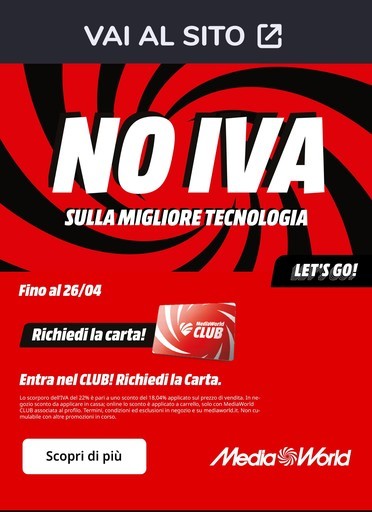 Volantino MediaWorld