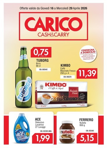 Carico Cash & Carry - Offerte