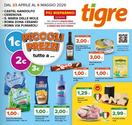Tigre - Piccoli prezzi