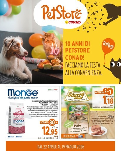 Volantino Pet Store