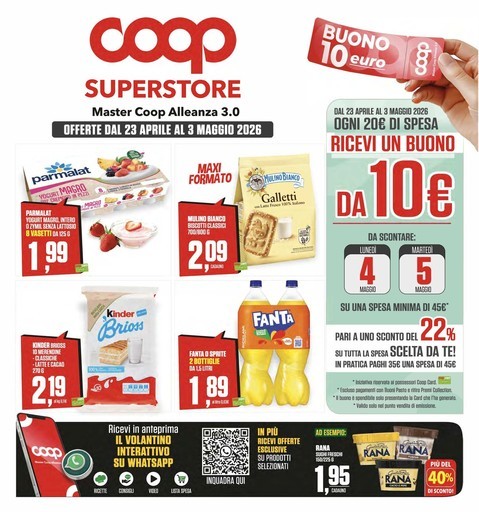 Volantino Coop Alleanza Superstore