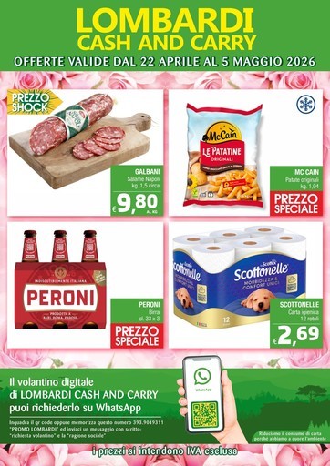 Volantino Lombardi Cash and Carry