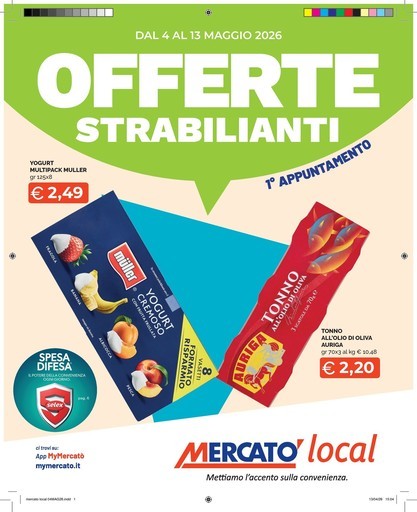 Volantino Mercatò Local