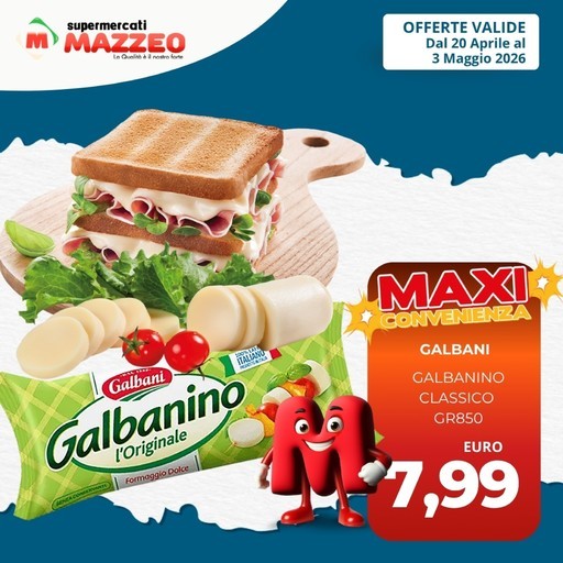 Mazzeo Supermercati - Offerte valide dal 20 aprile al 3 maggio 2026
