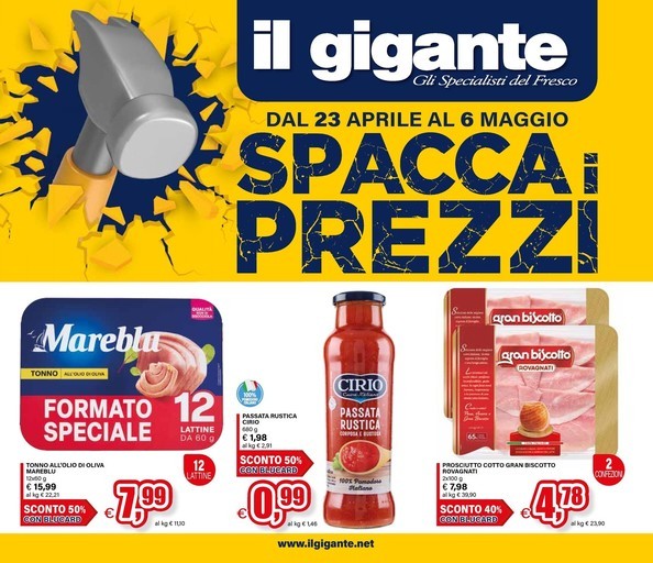 Il gigante - Spaccaprezzi
