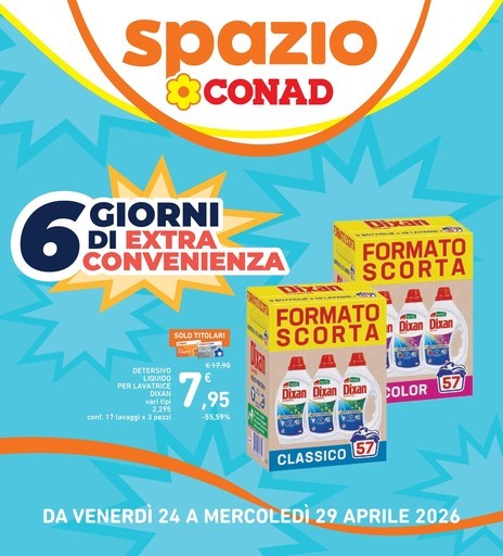 Spazio Conad - 6 giorni di extra convenienza