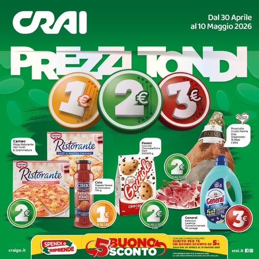 Volantino Crai