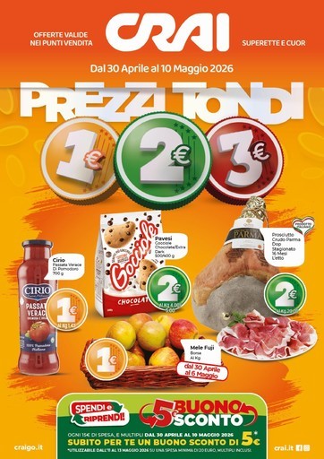 Volantino Crai