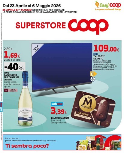 Coop Alleanza Superstore - La forza della convenienza!