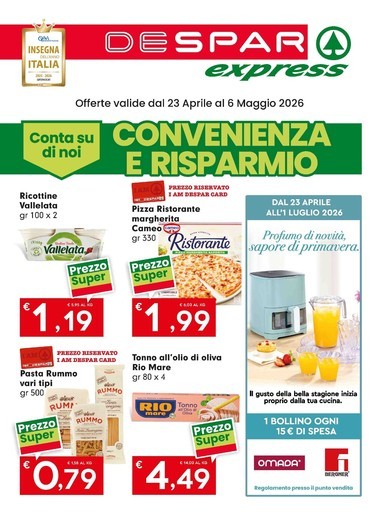 Volantino Despar Express