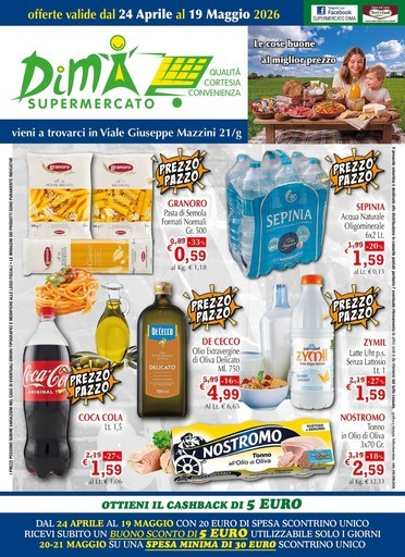 Volantino Supermercato Dima