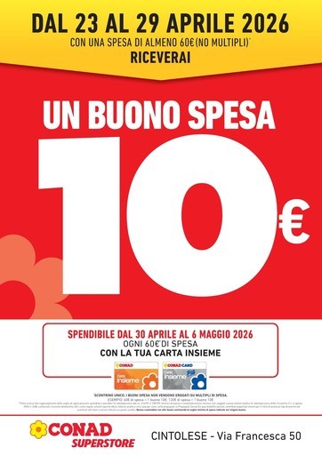 Volantino Conad Superstore