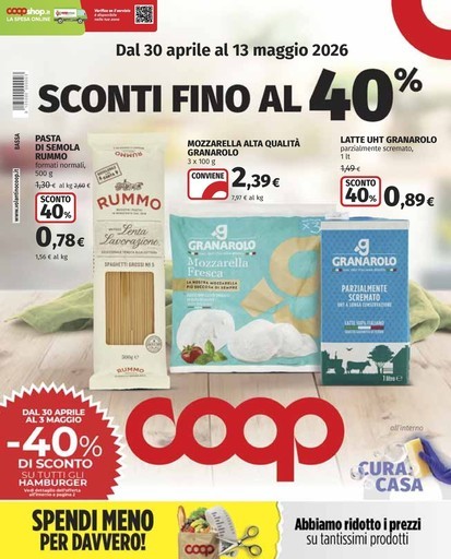 Volantino Coop