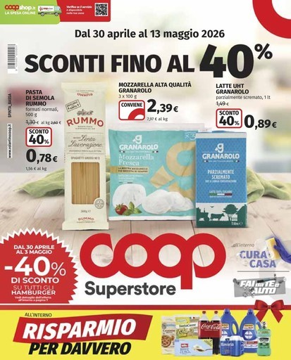 Volantino Coop