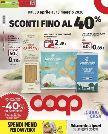 Volantino Coop