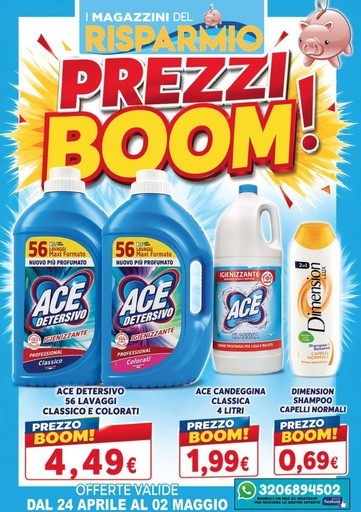 Volantino Magazzini del Risparmio