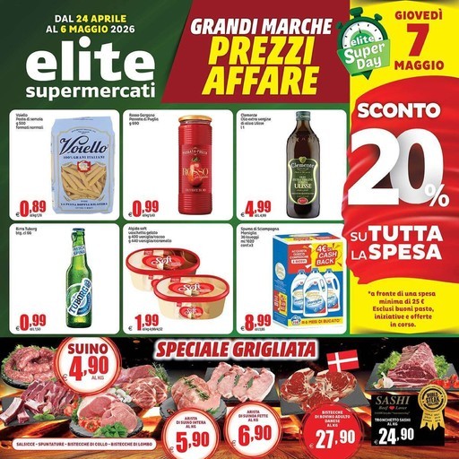 Volantino Elite Supermercati