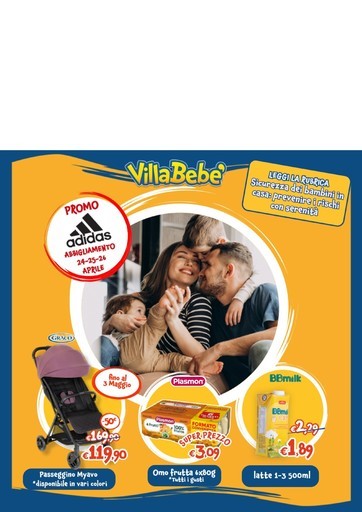 Volantino Villa Bebè