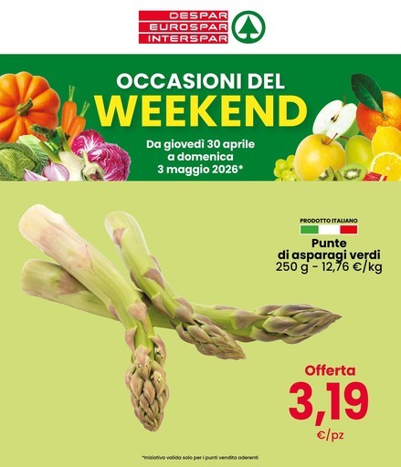 Interspar - Occasioni del weekend