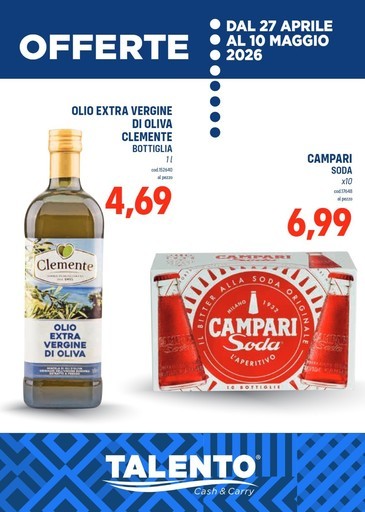 Talento Cash - Offerte