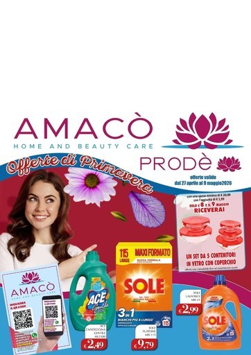 Amacò - Offerte di primavera