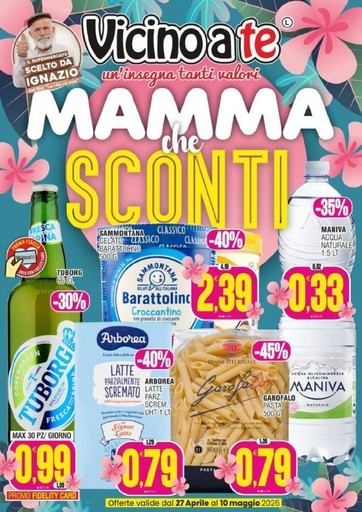 Vicino a te - Mamma che sconti