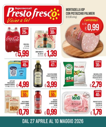 Presto Fresco - Vicino a te!