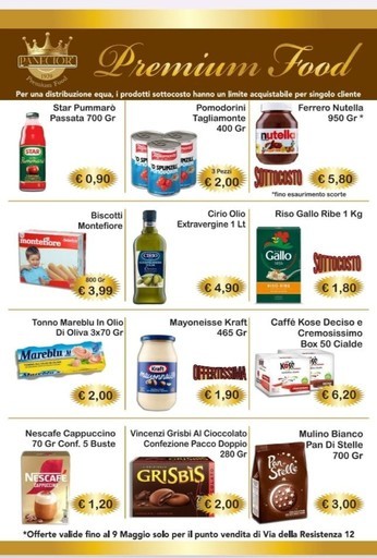 Volantino Malinconico Maxi Alimentari