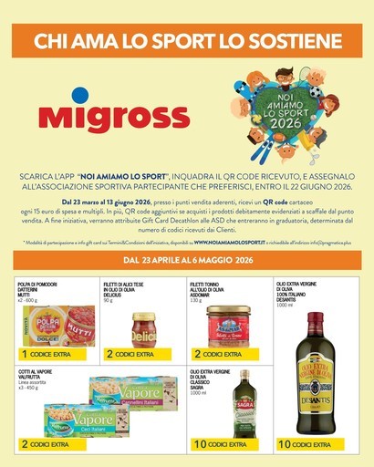 Migross Superstore - Noi Amiamo lo Sport