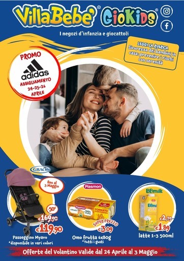 Volantino Villa Bebè
