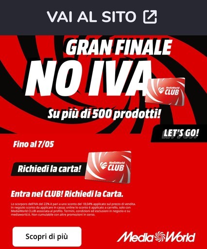 Volantino MediaWorld