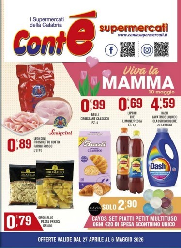 Volantino Contè Supermercati