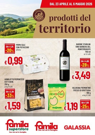 Famila Superstore - PRODOTTI DEL TERRITORIO