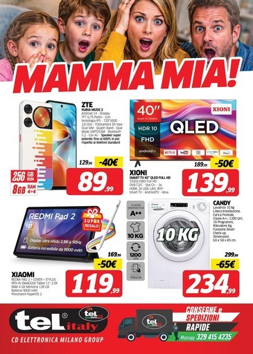 Volantino Telitaly