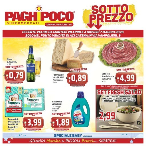 Volantino Paghi Poco