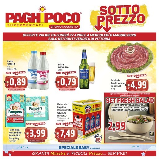 Volantino Paghi Poco