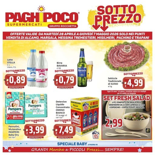 Volantino Paghi Poco