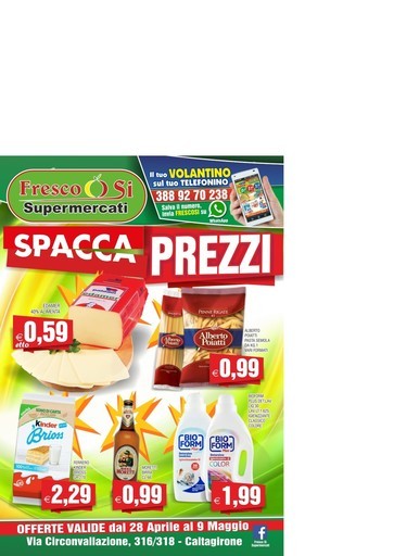 Fresco Si Supermercati - Spacca prezzi
