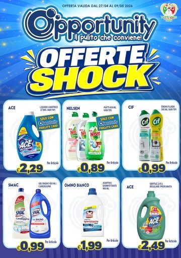 Opportunity Shop - Offerte shock