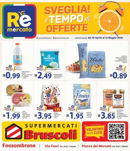 Supermercati Bruscoli - Sveglia! E tempo di offerte