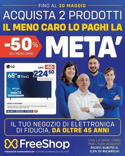 Volantino Freeshop
