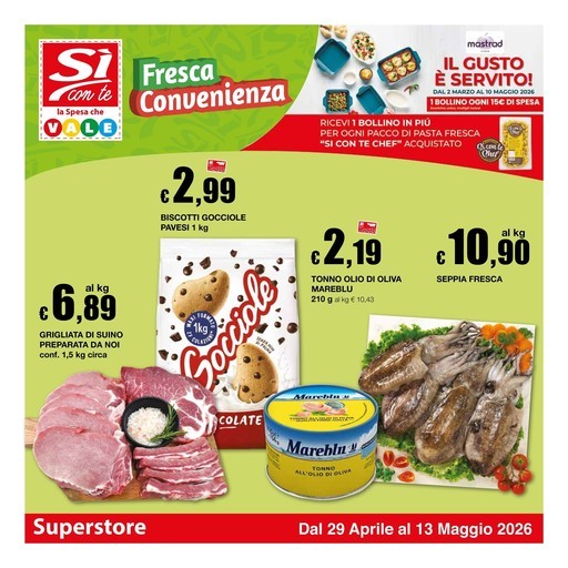 Si con te superstore - Fresca convenienza