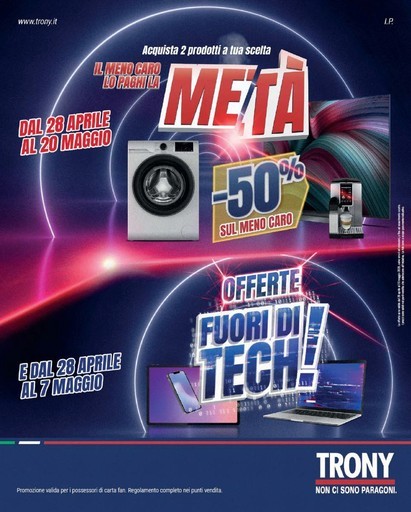 Volantino Trony