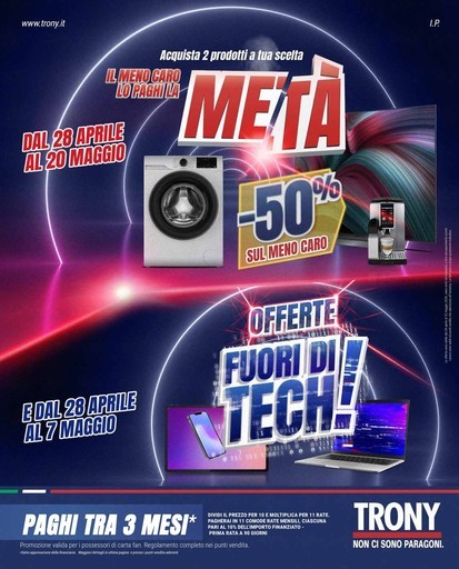 Volantino Trony