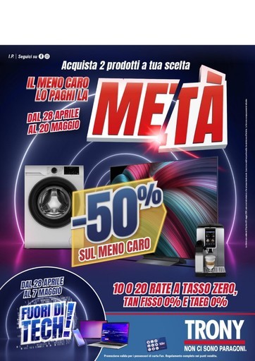 Volantino Trony